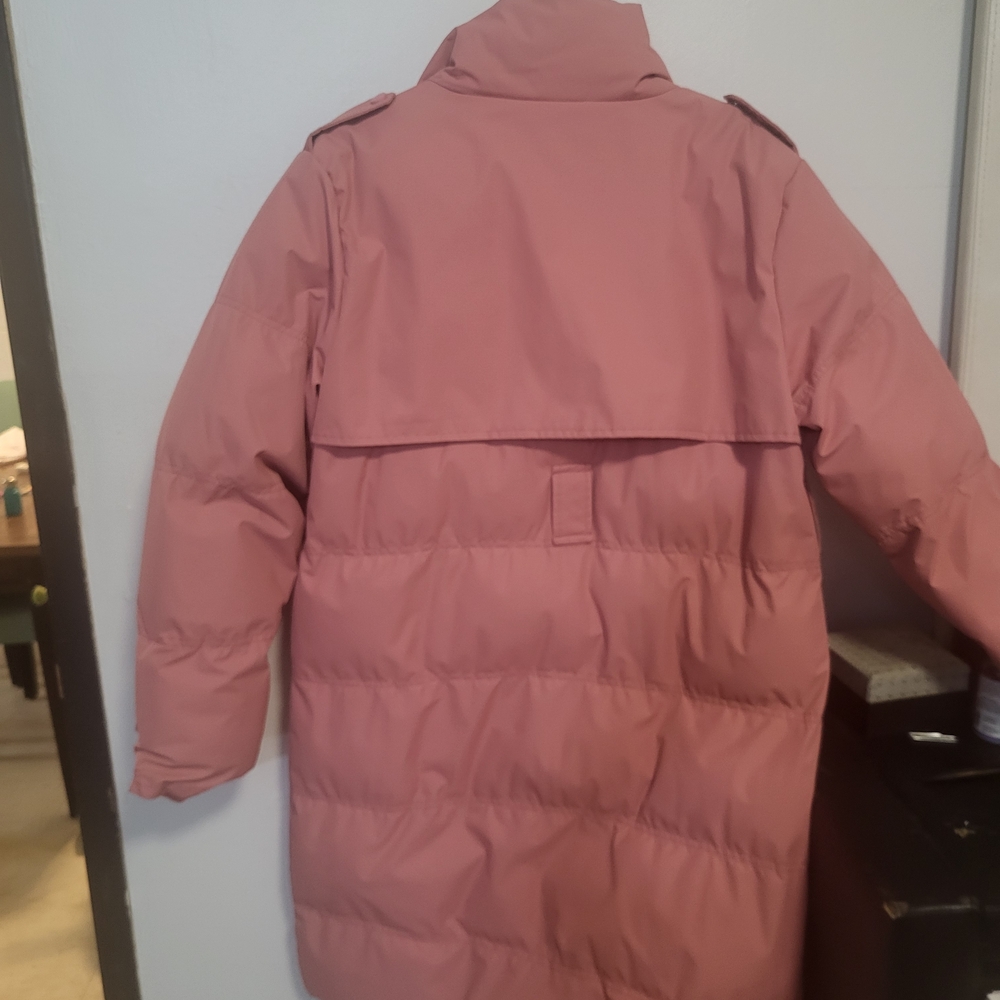 Pink Puffer Coat - Picture 3 of 6